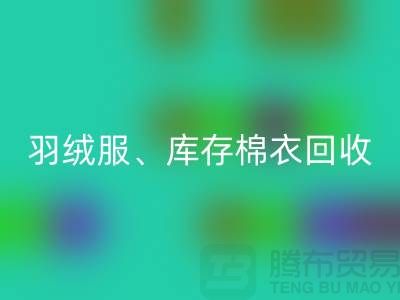 服装尾货安博网_安博(中国)公司：羽绒服、库存棉衣和连衣服的环保再生