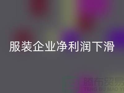 近六成服装企业净利润下滑，同比下降24.75%-上海库存服装安博网_安博(中国)厂家
