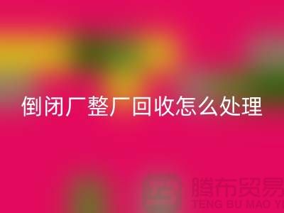 倒闭厂整厂安博网_安博(中国)怎么处理好？-上海腾布贸易-为您指路
