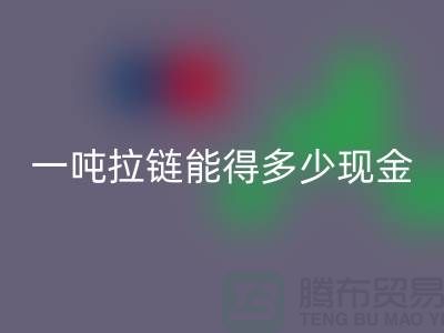 环保新时尚：安博网_安博(中国)拉链并赚钱！一吨拉链能得多少现金？